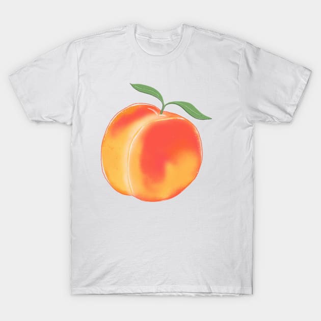 Peachy T-Shirt by hharvey57